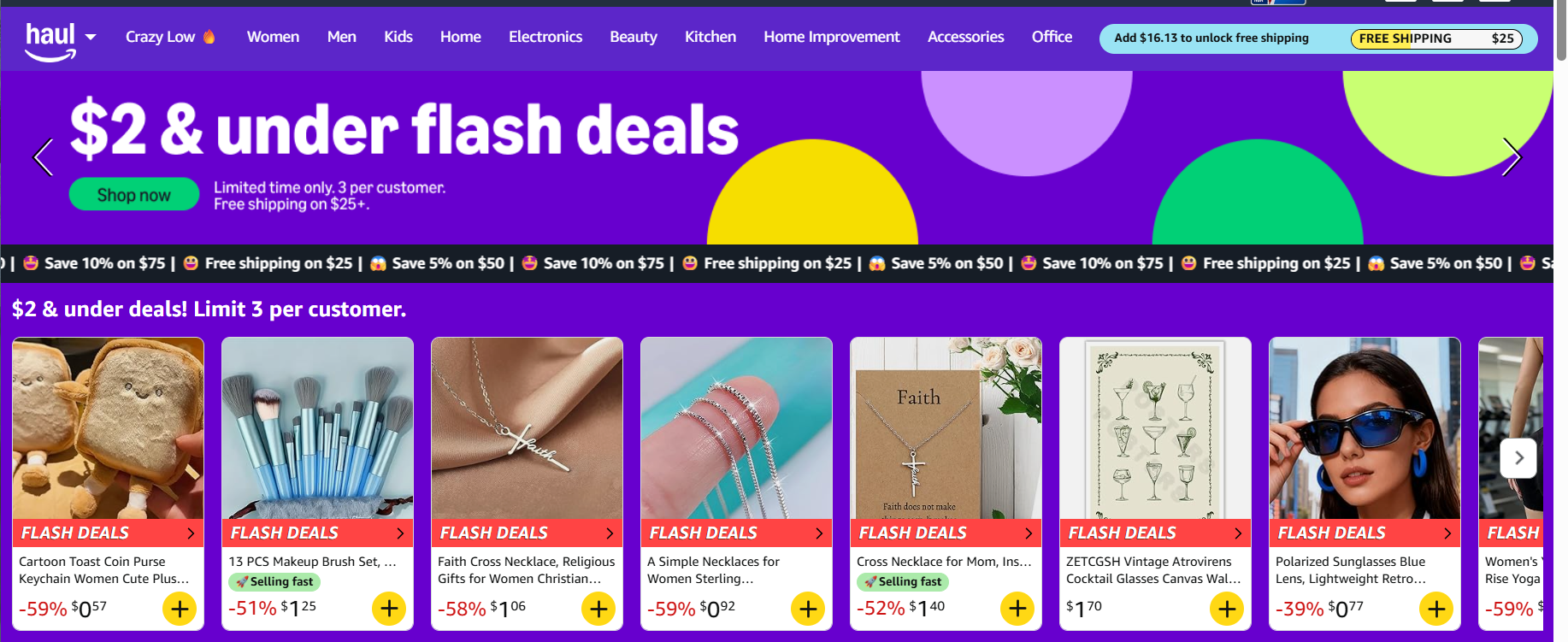 Crazy Amazon Haul Deals – Up to 50% Off Best Sellers 🔥