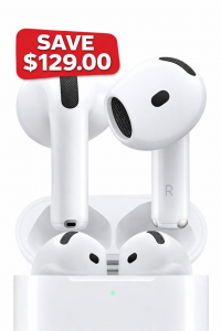Apple AirPods 4 — Only $99 (Save $129)
