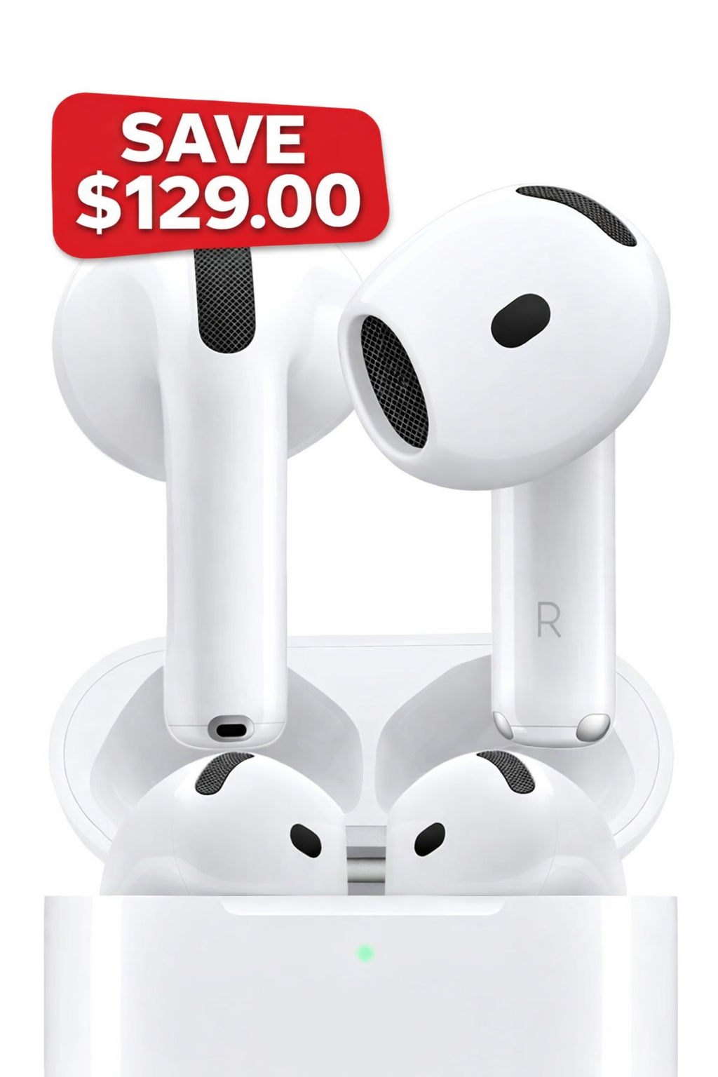 Apple AirPods 4 — Only $99 (Save $129)